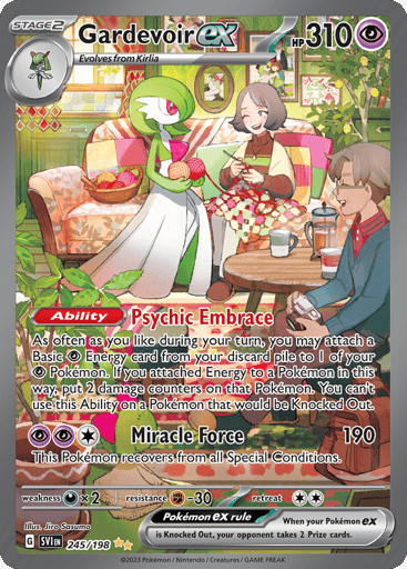 Gardevoir ex 245/198 from Scarlet & Violet