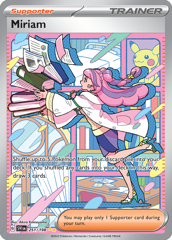 Miriam 251/198, Scarlet & Violet Pokémon card