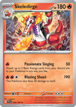 Skeledirge 38/198, Scarlet & Violet