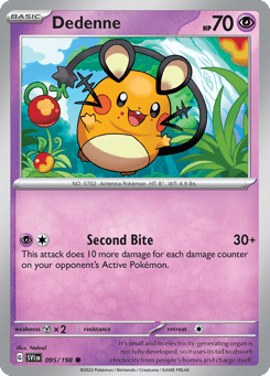Dedenne 95/198, Scarlet & Violet