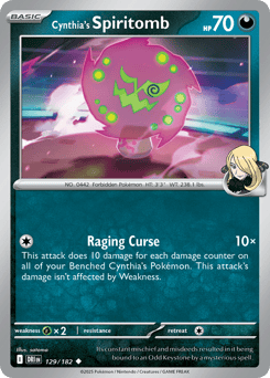 Cynthia's Spiritomb 129/182 Destined Rivals