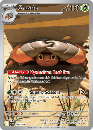 Crustle 186/182 from Destined Rivals