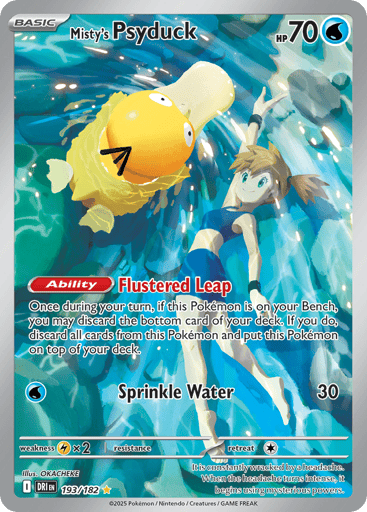 Misty's Psyduck 193/182 from Destined Rivals