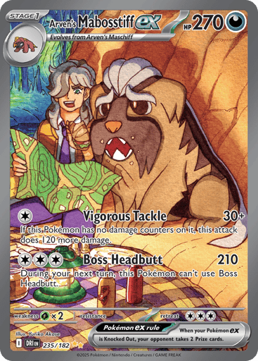 Arven's Mabosstiff ex 235/182 from Destined Rivals