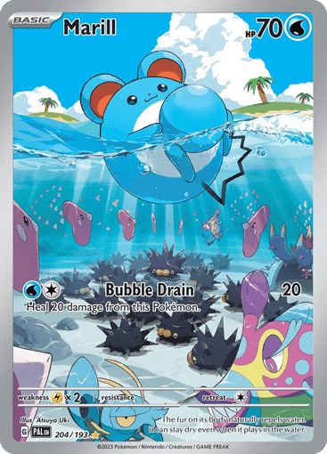 Marill 204/193 from Paldea Evolved