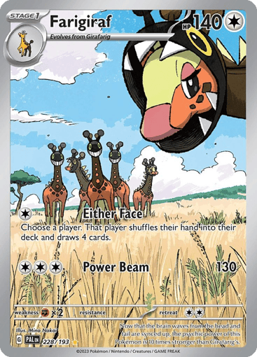 Farigiraf 228/193 from Paldea Evolved