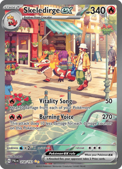 Skeledirge ex 258/193, Paldea Evolved