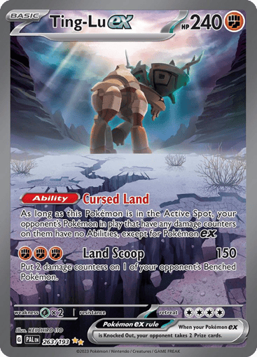 Ting-Lu ex 263/193 from Paldea Evolved