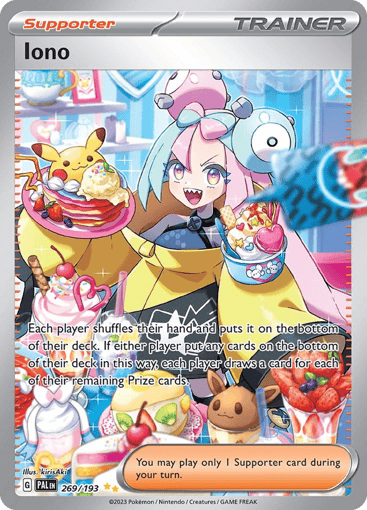 Iono 269/193 from Paldea Evolved