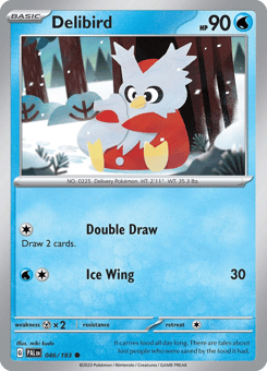 Delibird 46/193, Paldea Evolved