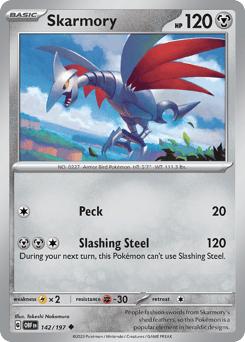 Skarmory 142/197, Obsidian Flames