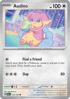 Audino 173/197, Obsidian Flames