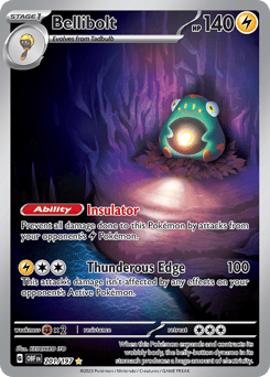Bellibolt 201/197, Obsidian Flames