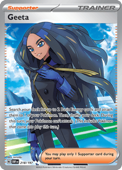 Geeta 218/197 Obsidian Flames