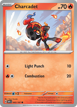 Charcadet 43/197, Obsidian Flames
