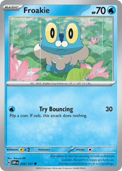Froakie 56/197, Obsidian Flames