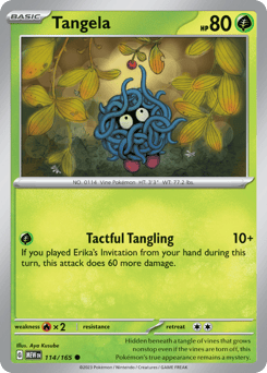 Tangela 114/165, 151