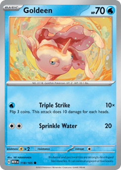 Goldeen 118/165, 151