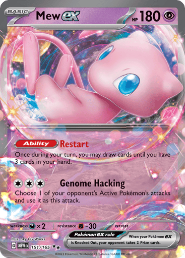 Mew ex 151/165 from 151