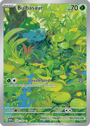 Bulbasaur 166/165 from 151