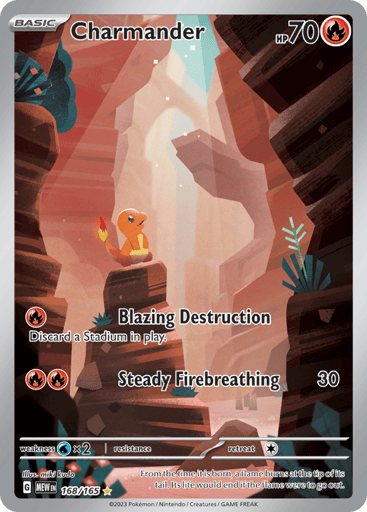 Charmander 168/165 from 151