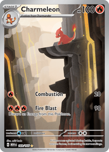 Charmeleon 169/165 from 151