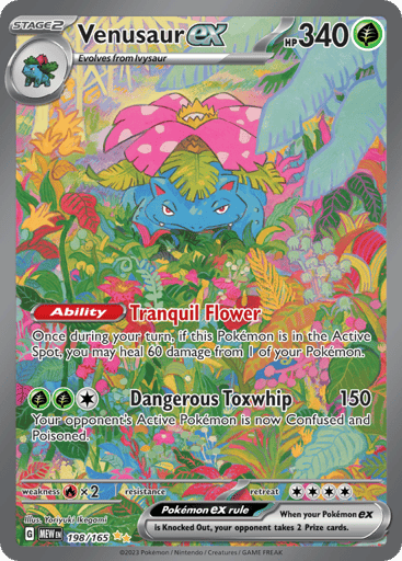 Venusaur ex 198/165 from 151