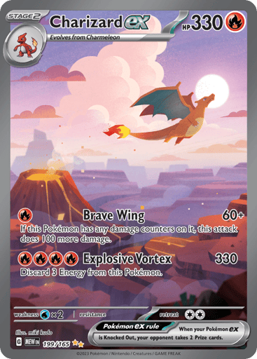 Charizard ex 199/165 from 151