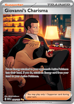 Giovanni's Charisma 204/165 151