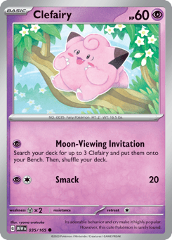 Clefairy 35/165, 151