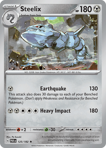 Steelix 125/182 from Paradox Rift