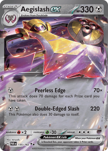 Aegislash ex 135/182 from Paradox Rift