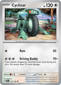 Cyclizar 157/182, Paradox Rift