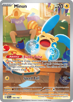 Minun 194/182, Paradox Rift