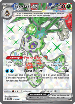 Froslass ex 217/182, Paradox Rift