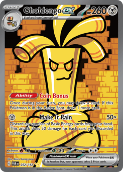 Gholdengo ex 252/182, Paradox Rift