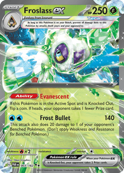 Froslass ex 3/182, Paradox Rift