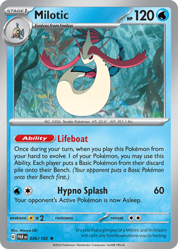 Milotic 36/182 from Paradox Rift