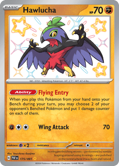 Hawlucha 175/91, Paldean Fates