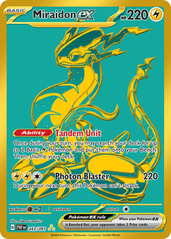 Miraidon ex 243/91, Paldean Fates