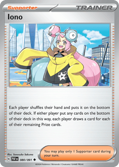Iono 80/91 Paldean Fates