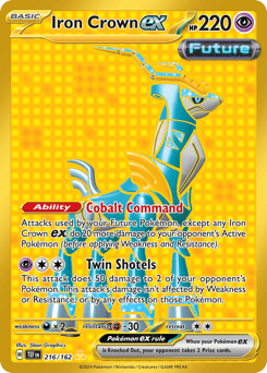 Iron Crown ex 216/162, Temporal Forces