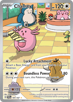 Chansey 187/167, Twilight Masquerade