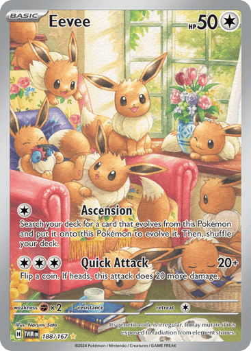 Eevee 188/167 from Twilight Masquerade