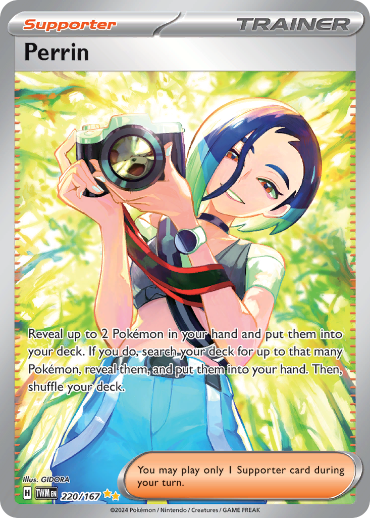 Perrin 220/167, Twilight Masquerade Pokémon card