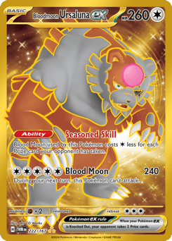 Bloodmoon Ursaluna ex 222/167, Twilight Masquerade