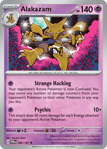 Alakazam 82/167 from Twilight Masquerade