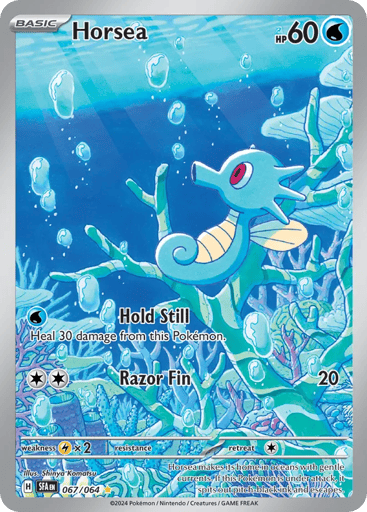 Horsea 67/64 from Shrouded Fable