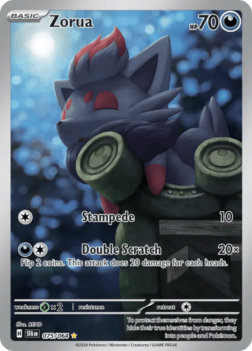 Zorua 75/64 from Shrouded Fable