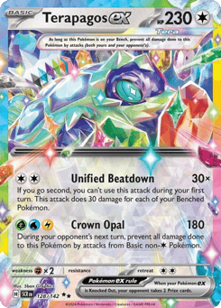 Terapagos ex 128/142, Stellar Crown